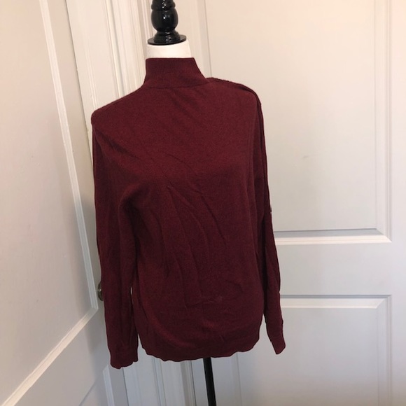 Alfani Zip Sweater - Picture 4 of 6